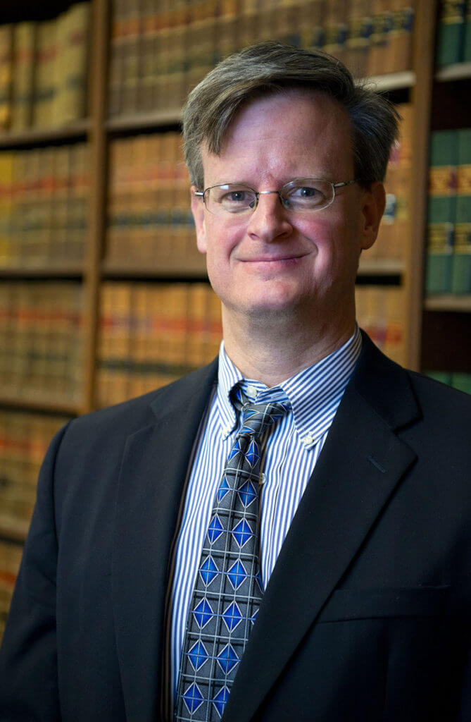 A photo of Waynesville, NC attorney, Brian P. Schaefer.